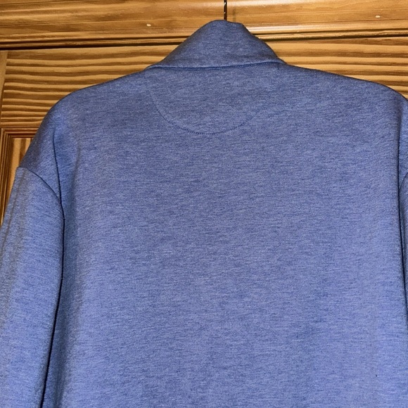 Polo Ralph Lauren men’s size Large 1/4 zip sweatshirt blue - Picture 6 of 7